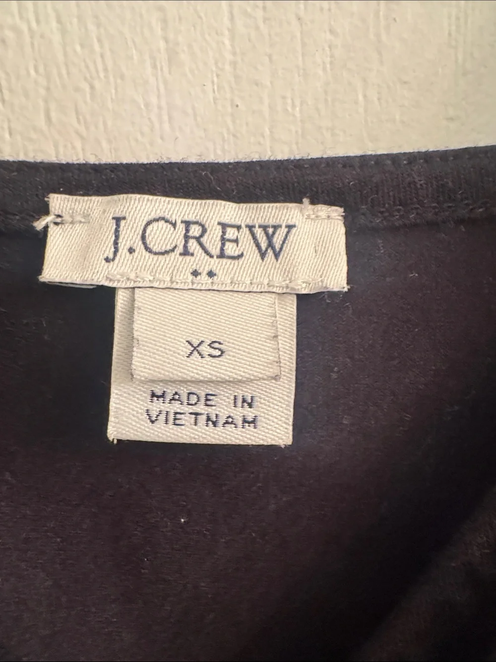 J. Crew Black Sleeveless Wrap Tank with Side Tie